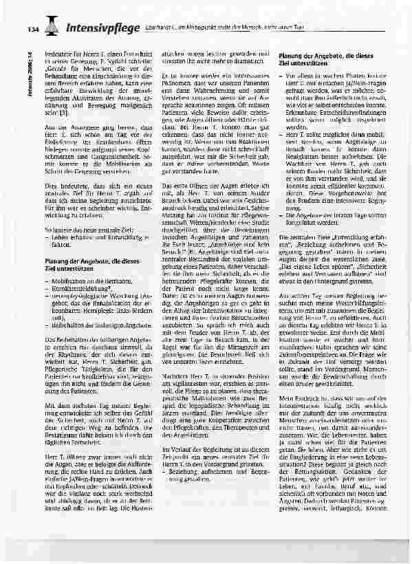 Vorschauseite 4: Im Mittelpunkt steht der Mensch, nicht unser tun(frei nach Prof. Andreas Fröhlich)