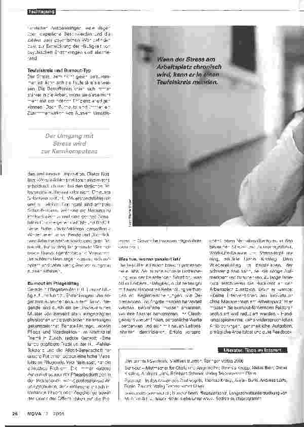 Vorschauseite 2: An den eigenen Ansprüchen zerbrechen - Das muss nicht sein!
