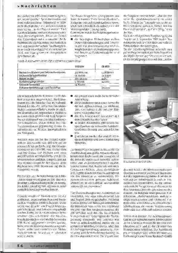 Vorschauseite 2: Das 180T-Projekt in Köln oder wie verarbeite ich 180.000 Bücher in vier Monaten