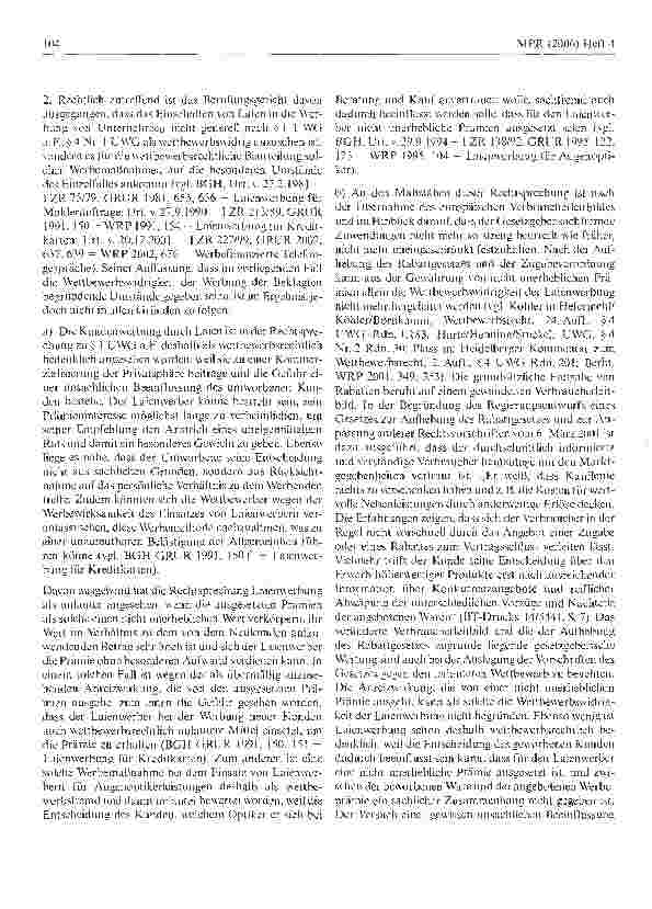 Vorschauseite 3: Kunden werben Kunden - Werbeprämien für Medizinprodukte sind unzulässig
