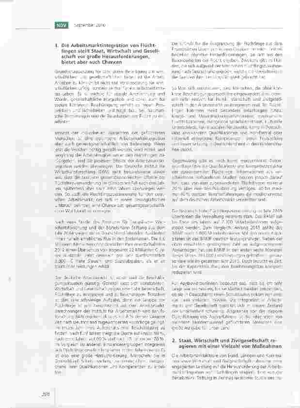 Vorschauseite 2: Arbeitsmarktintegration von Flüchtlingen: Wieso sie wichtig ist und wie sie gelingen kann
