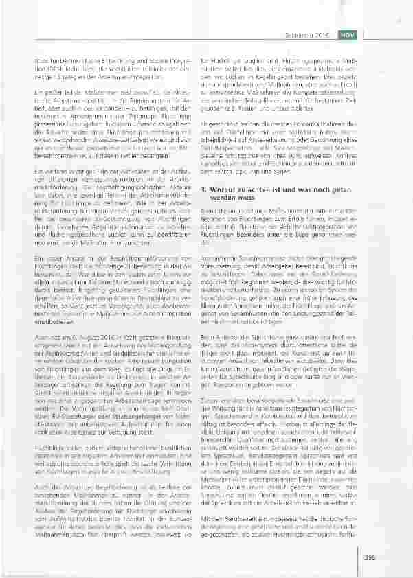 Vorschauseite 3: Arbeitsmarktintegration von Flüchtlingen: Wieso sie wichtig ist und wie sie gelingen kann