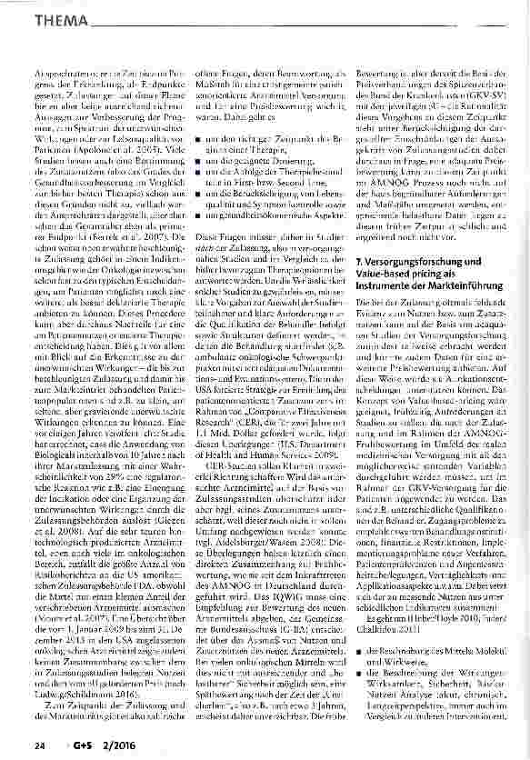 Vorschauseite 6: Preisbewertung von Arzneimitteln bei Markteintritt -Anforderungen und Maßstäbe