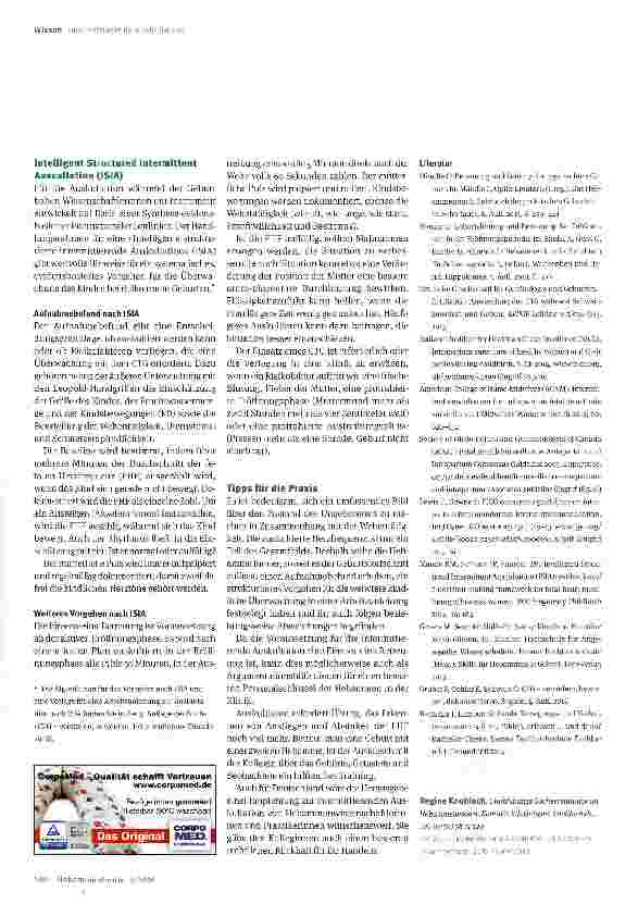 Vorschauseite 4: Intermittierende Auskultation - eine Übersicht