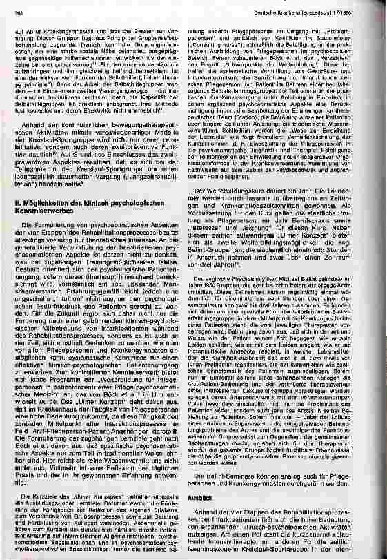 Vorschauseite 5: Psychosomatische Aspekte des Rehabilitationsprozesses nach Herzinfarkt