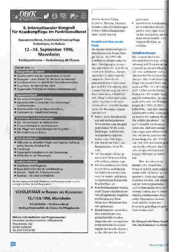 Vorschauseite 4: Gesundheitszentrum Krankenhaus: Koordination, Vernetzung und Verzahnung