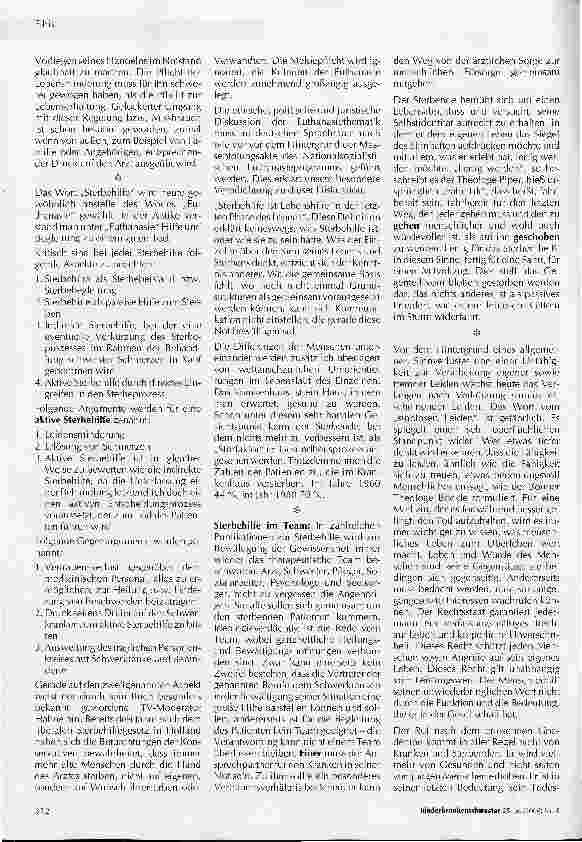 Vorschauseite 2: Wem gehört das menschliche Leben?Ein Beitrag zur Sterbehilfe