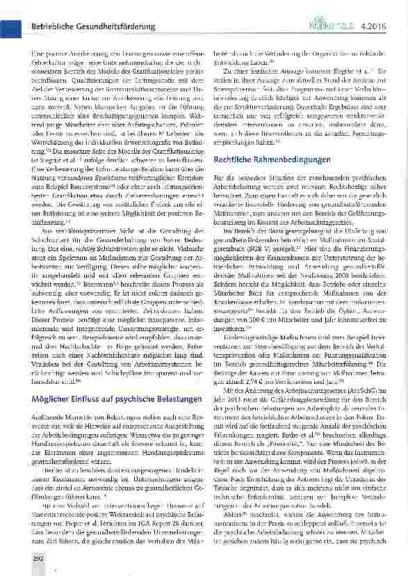 Vorschauseite 2: Psychische Erkrankungen im Gesundheitsdienst