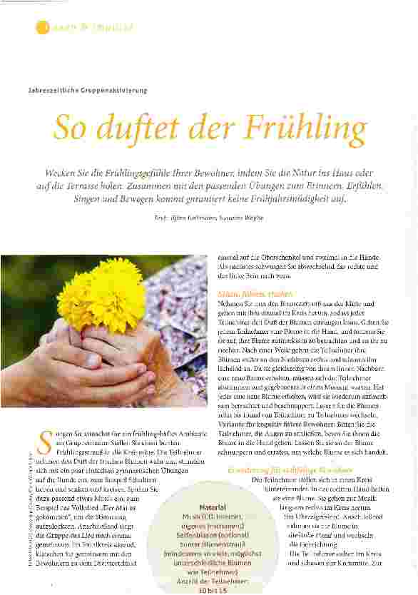 Vorschauseite 1: So duftet der Frühling