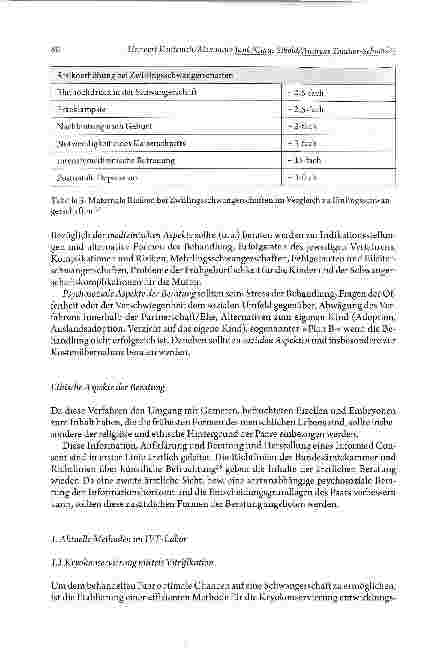 Vorschauseite 6: Aktueller Stand der Reproduktionsmedizin