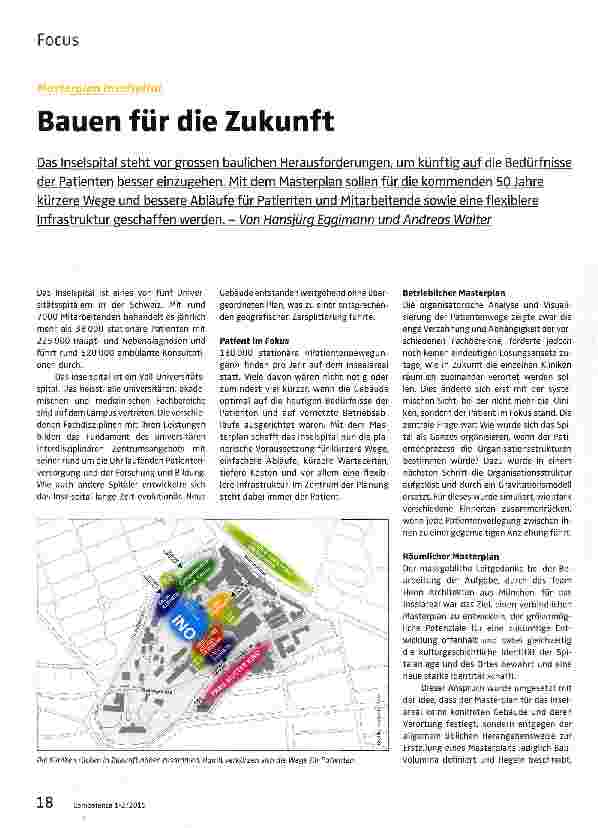 Vorschauseite 1: Bauen für die Zukunft