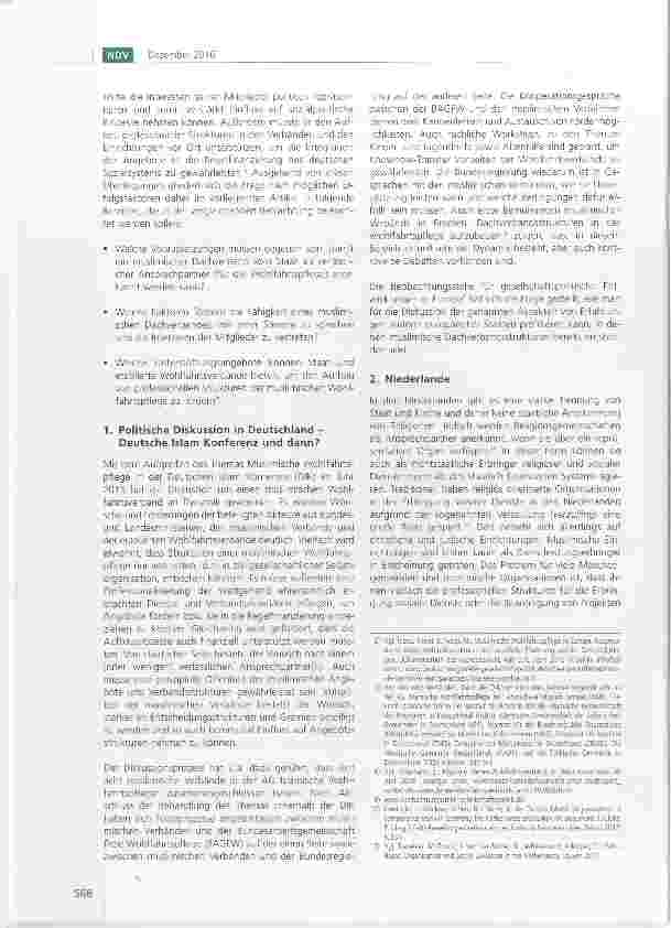 Vorschauseite 2: Wie geht Muslimische Wohlfahrtspflege in Europa?