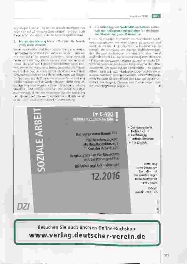 Vorschauseite 5: Wie geht Muslimische Wohlfahrtspflege in Europa?