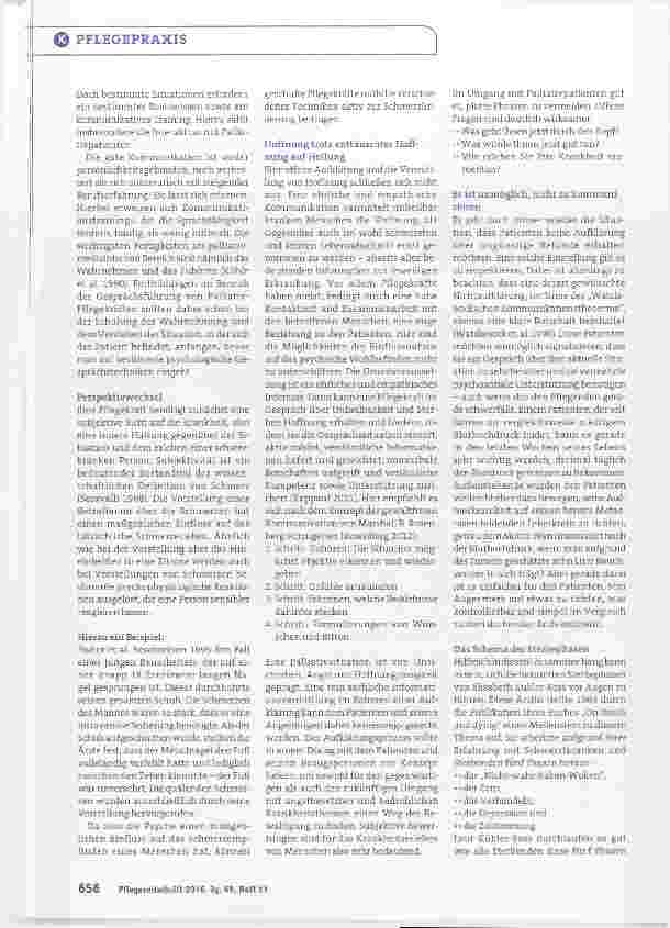 Vorschauseite 3: Hoffnung trotz enttäuschter Hoffnung auf Heilung