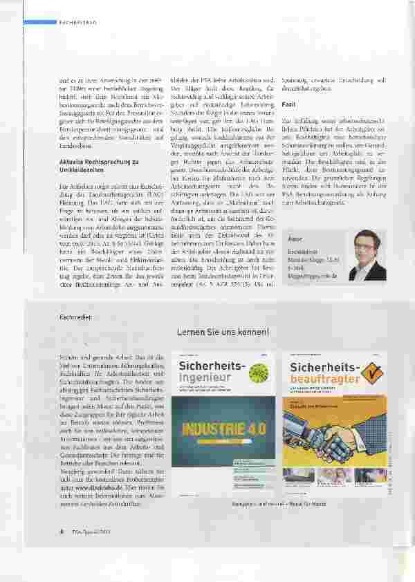 Vorschauseite 3: Rechtliche Grundlagen zur PSÄ