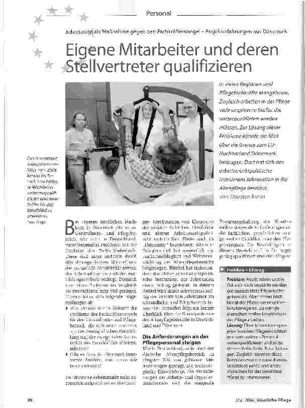 Vorschauseite 1: Eigene Mitarbeiter und deren Stellvertreter qualifizieren