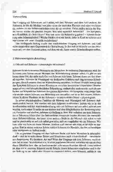 Vorschauseite 2: Schmerz und Leid als Dimension desmenschlichen Selbstverhältnisses Philosophische und theologische Aspekte