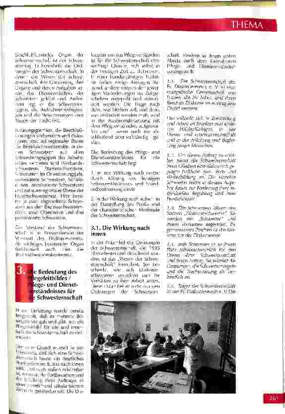 Vorschauseite 4: Entwicklung eines Pflegeleitbildes innerhalb der Schwesternschaft des Ev. Diakonievereins e. V.