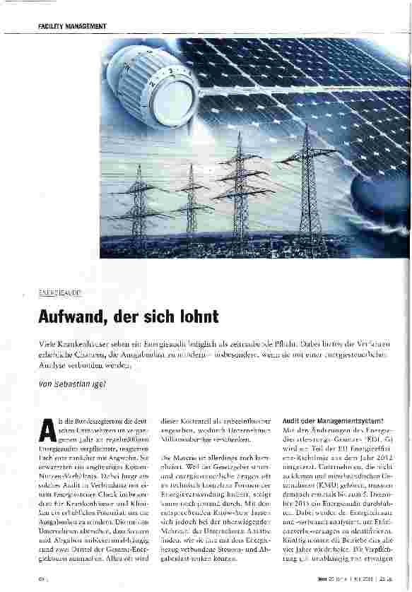 Vorschauseite 1: Aufwand, der sich lohnt