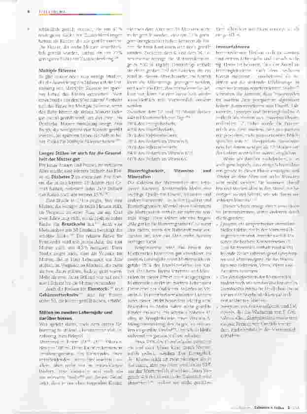 Vorschauseite 3: Langzeitstillen Stillen im zweiten und dritten Lebensjahr und danach