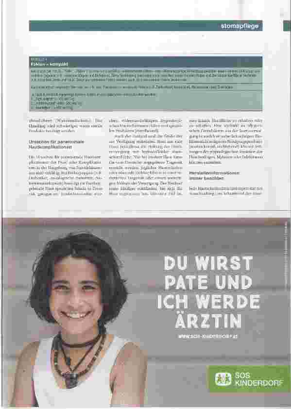Vorschauseite 2: Umgang mit enterocutanen Fisteln