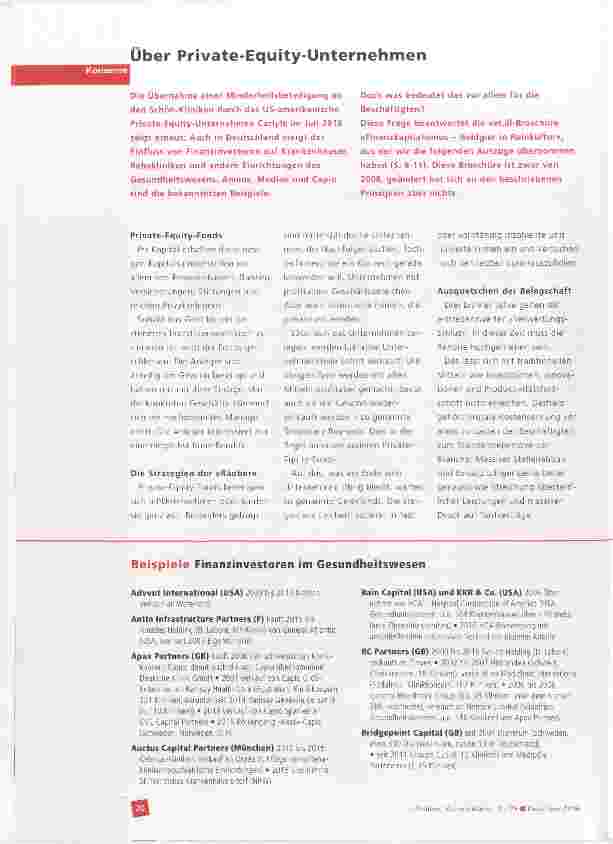 Vorschauseite 1: über Private-Equity-Unternehmen