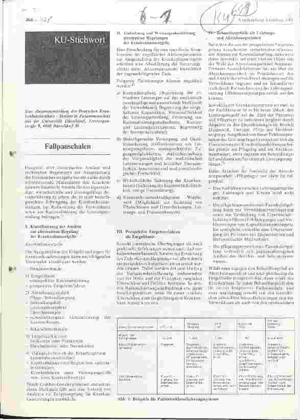 Vorschauseite 1: Fallpauschalen