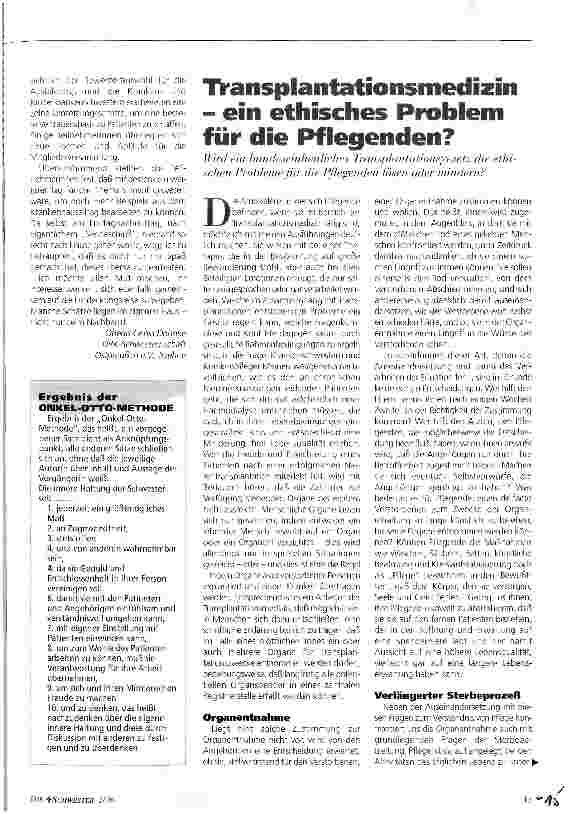 Vorschauseite 2: Die berufsethischen Grundsätze der DRK-Schwesternschaften