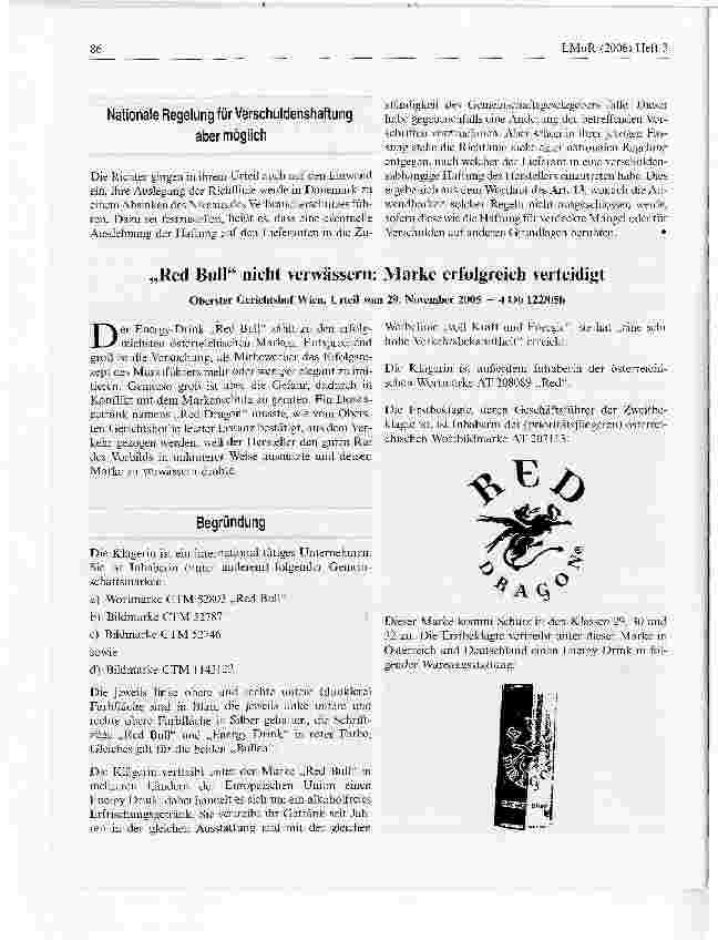 Vorschauseite 2: EuGH: Europäische Regelung der Herstellerhaftung für fehlerhafte Produkte engt Haftungsbeitritt des Lieferanten ein