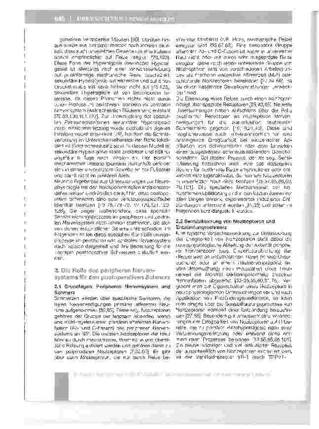 Vorschauseite 3: Die Bedeutung peripherer und zentraler Sensibilisierungsprozesse für den postoperativen Schmerz