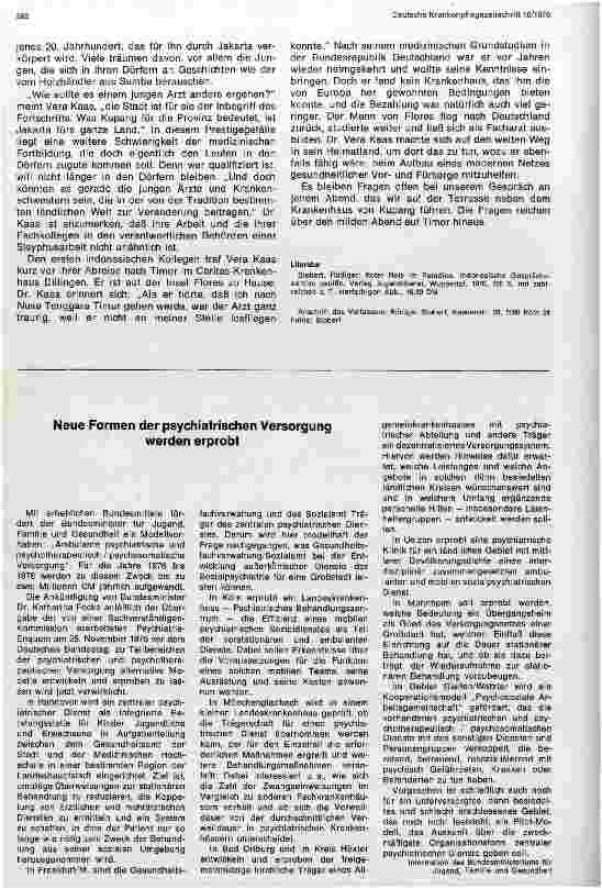 Vorschauseite 5: Deutsche Ärztin unterstützt medizinische Fortbildung in Ost-Indonesien