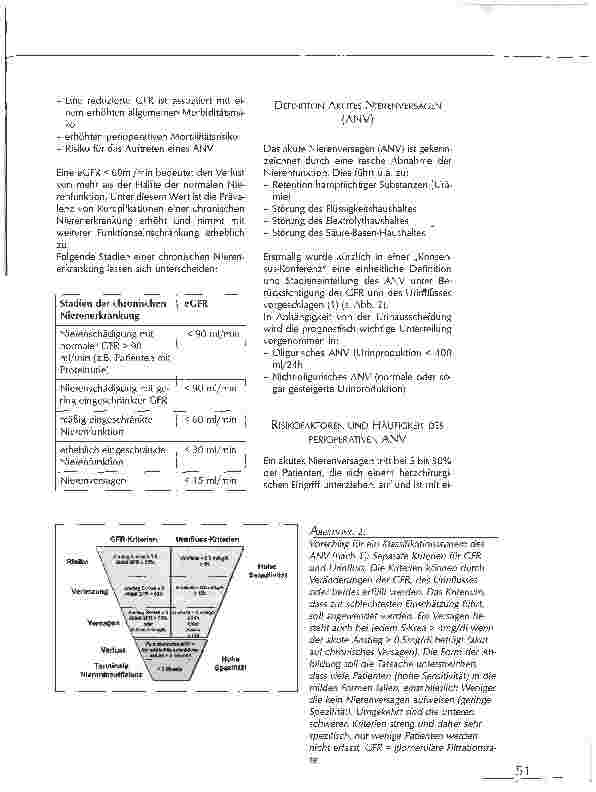 Vorschauseite 2: PERIOPERATIVES AKUTES NIERENVERSAGEN - PATHOPHYSIOLOGIE, PRÄVENTION UND THERAPIE