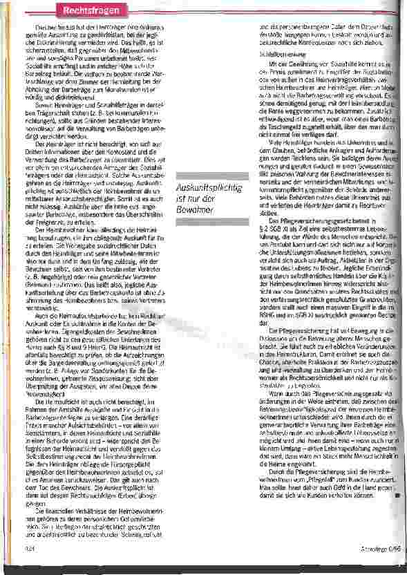 Vorschauseite 3: Eigener Wunsch oder wider Willen Selbstbestimmung bei der Verwendung und Verwaltung des Barbetrags zur persönlichen Verfügung
