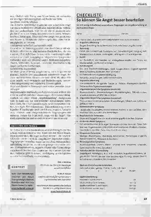 Vorschauseite 2: Was Patienten Sorgen macht