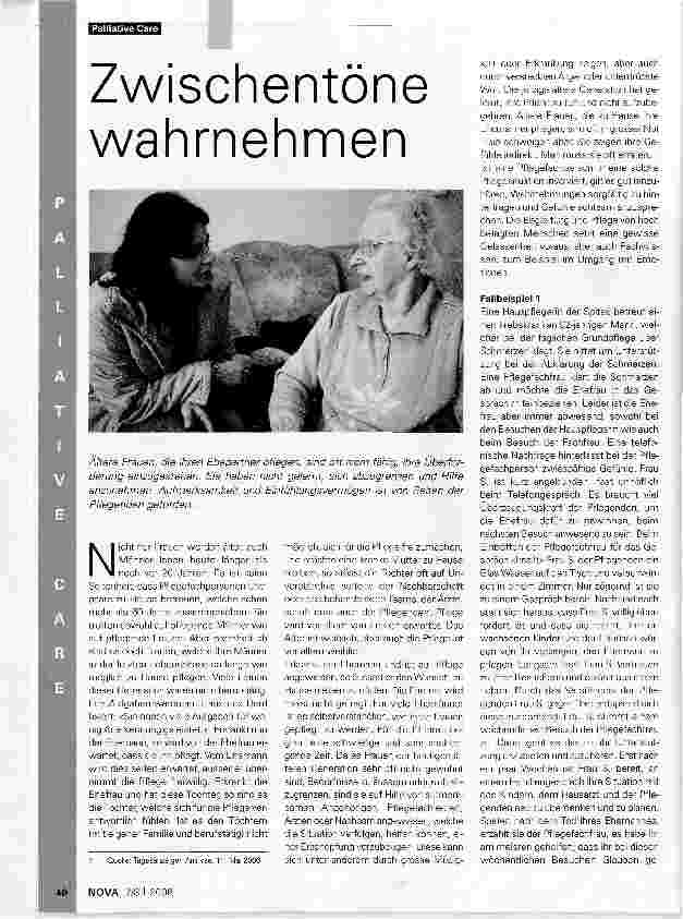 Vorschauseite 1: Zwischentöne wahrnehmen