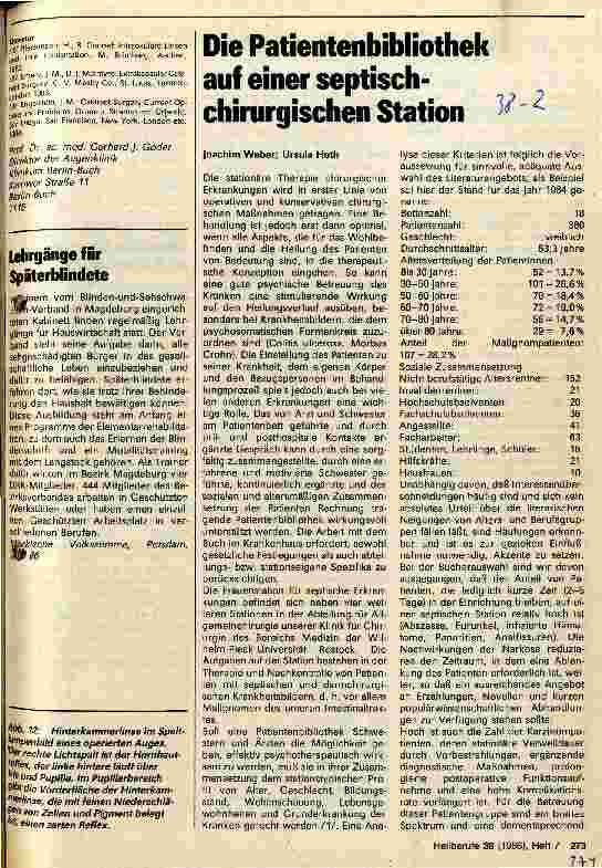 Vorschauseite 4: Die geplante extrakapsuläre Kataractextraktion