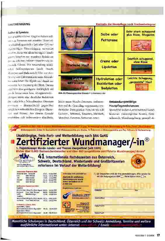 Vorschauseite 6: Dermatokurative und -protektive Maßnahmen