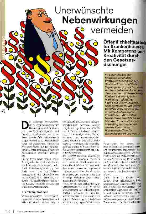 Vorschauseite 1: Unerwünschte Nebenwirkungen vermeiden