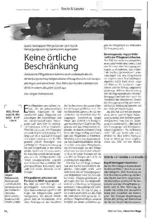 Vorschauseite 1: Keine örtliche Beschränkung
