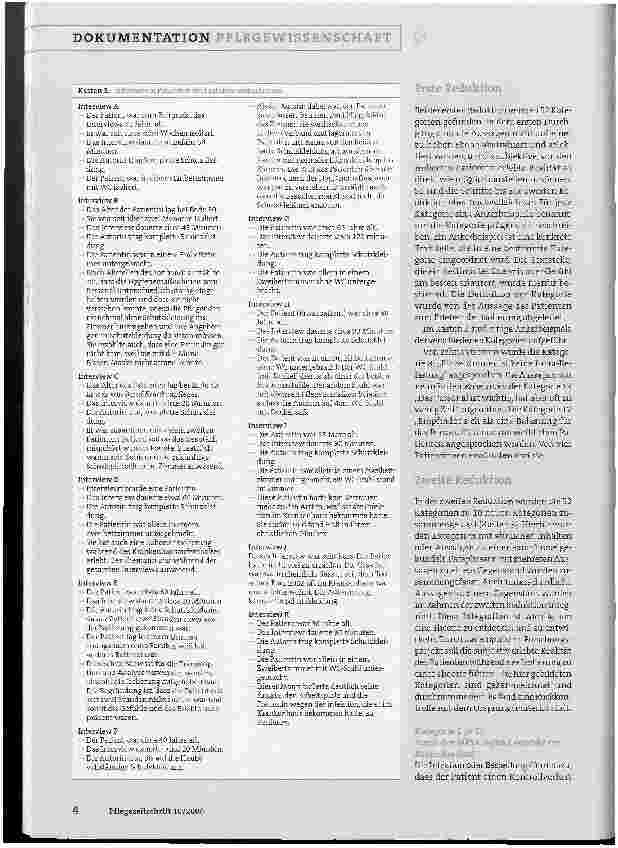Vorschauseite 3: Wie erleben Patienten die Isolierung wegen einer Infektion oder Kolonisierung mit MRSA?