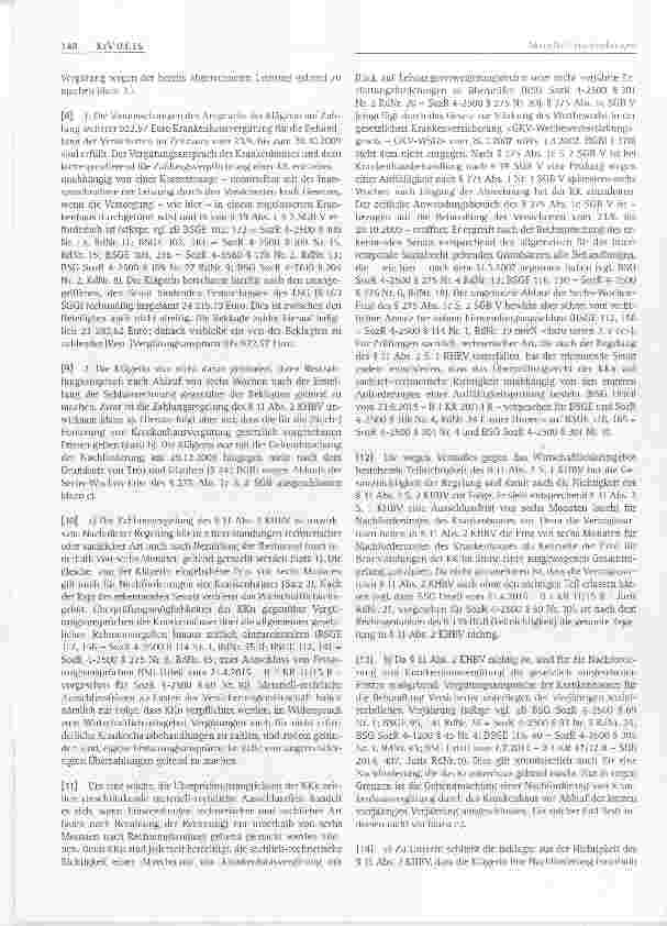 Vorschauseite 2: Krankenversicherungsrecht Vergütung von Krankenhausleistungen