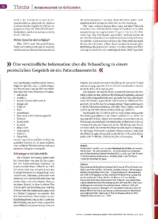 Vorschauseite 3: Verständigung per Video