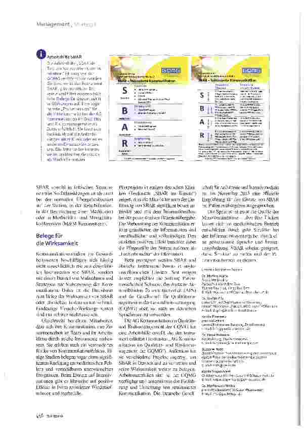 Vorschauseite 3: Eine Klinik, eine Sprache
