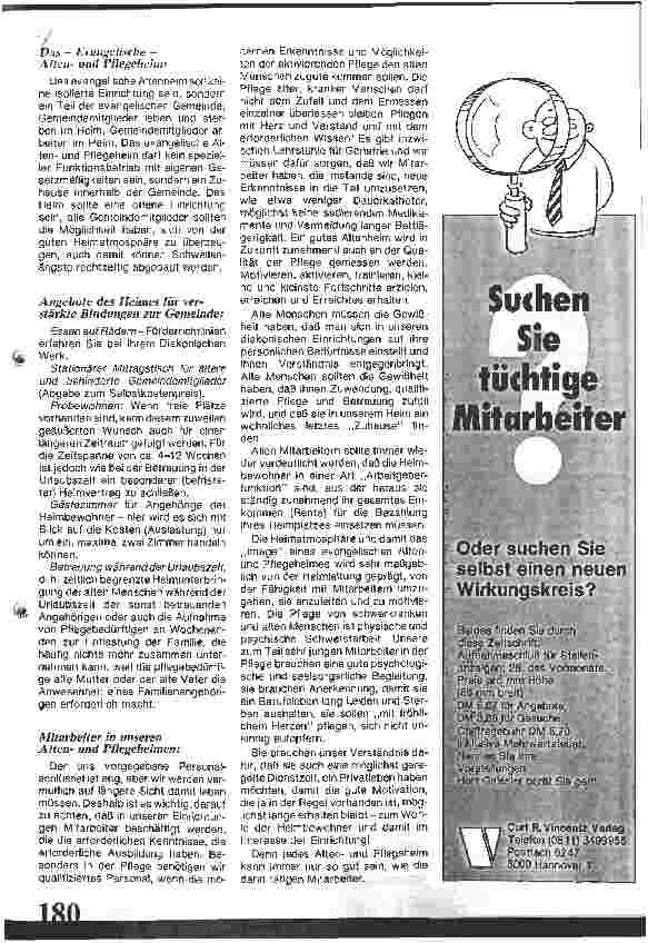 Vorschauseite 4: Checkliste fürs Altenheim Referat für Altenhilfe Diakonisches Werk, Hannover