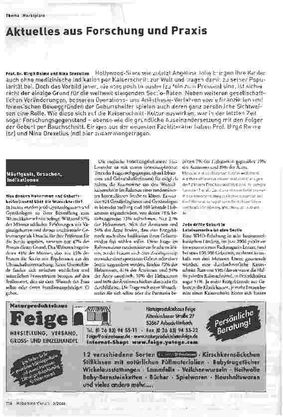 Vorschauseite 1: Aktuelles aus Forschung und Praxis
