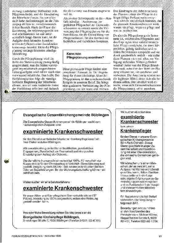 Vorschauseite 5: ... und das soll im Pflegefall klappen?