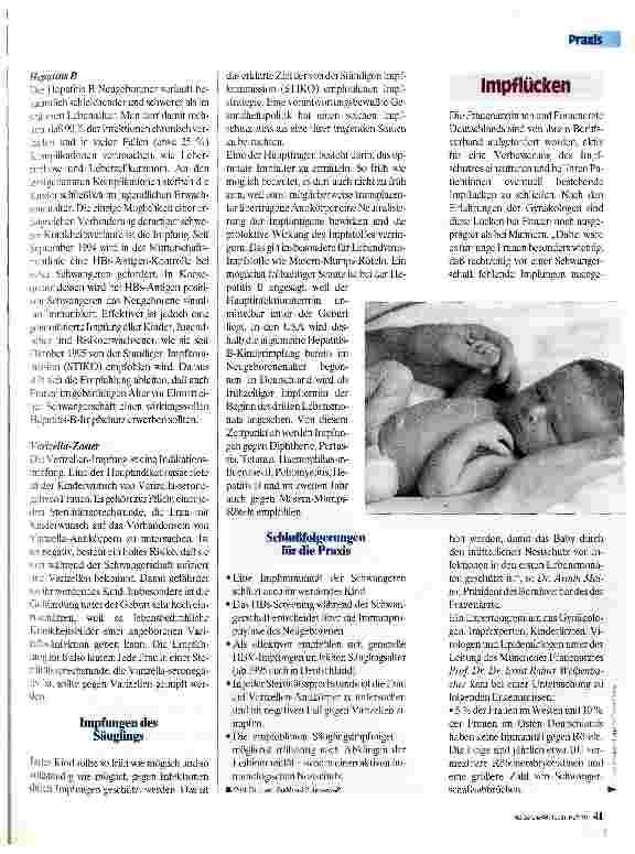 Vorschauseite 2: Immunologischer Nestschutz