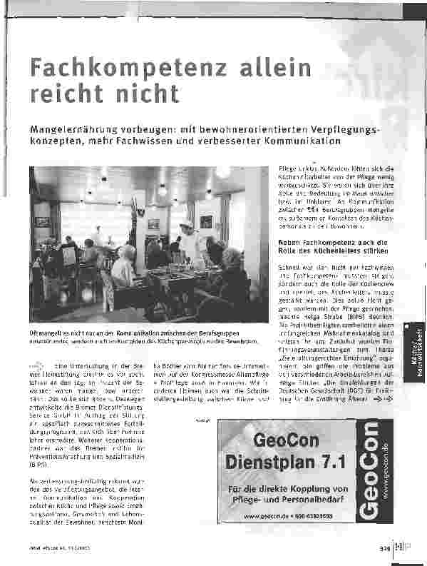 Vorschauseite 1: Fachkompetenz allein reicht nicht