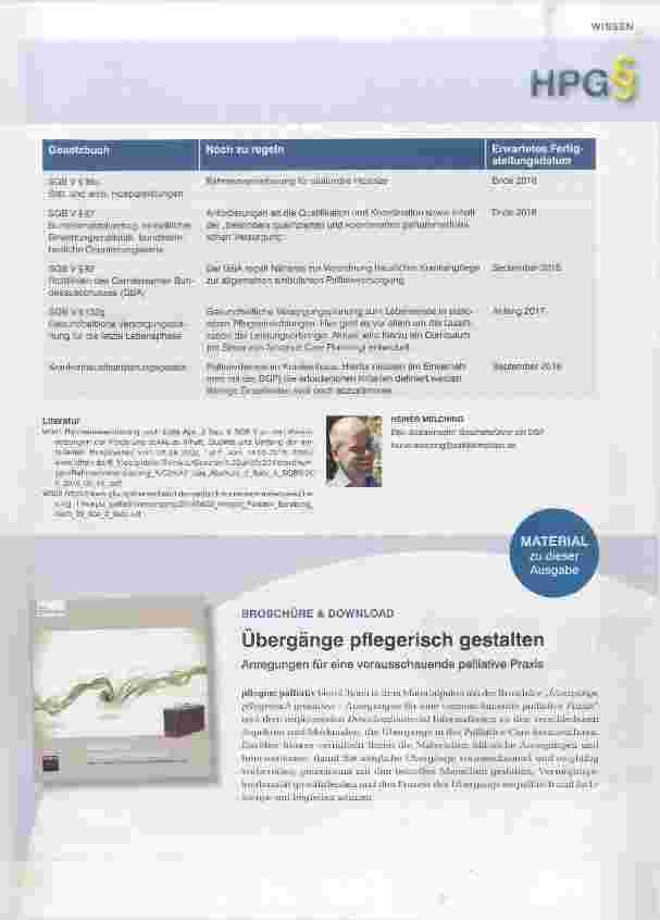 Vorschauseite 2: Aktueller Stand der Umsetzung
