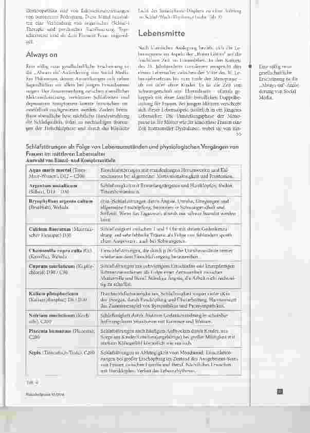 Vorschauseite 5: Schlafstörungen im Kontext der drei Frauenalter